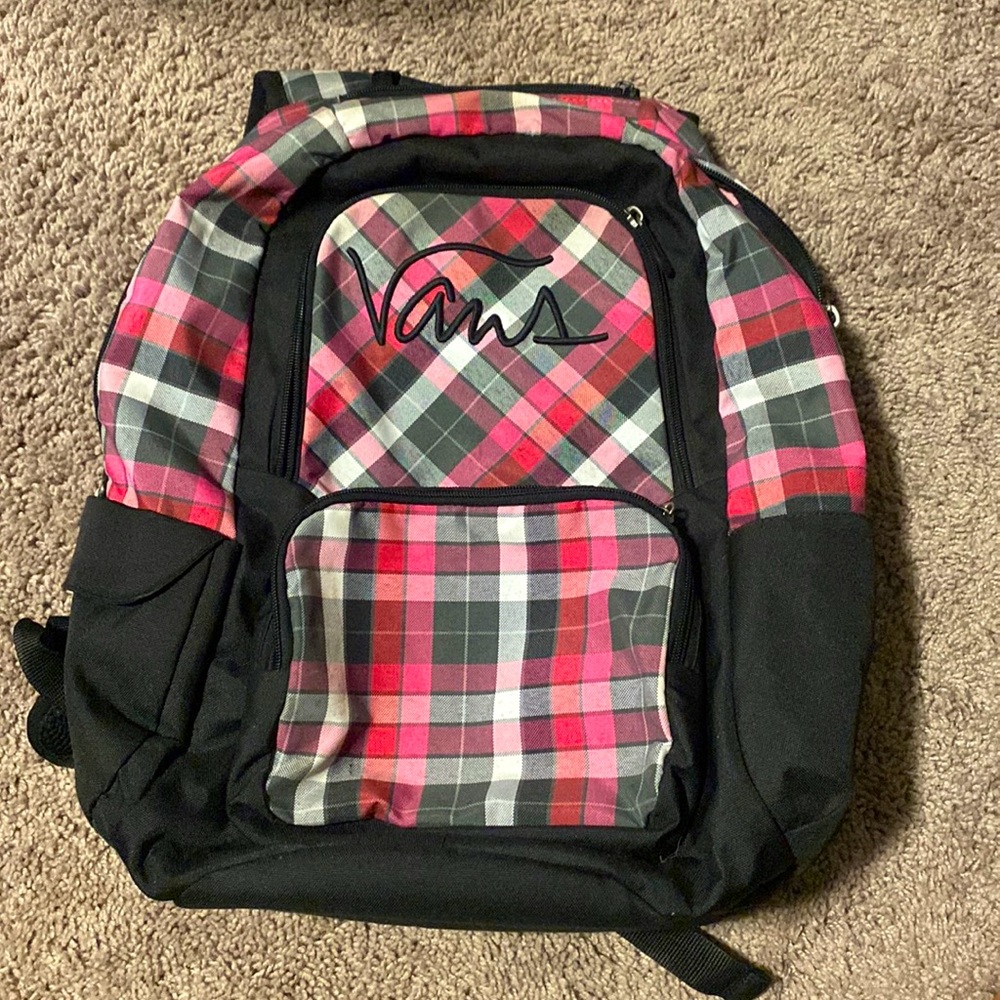 Vans Plaid Backpack